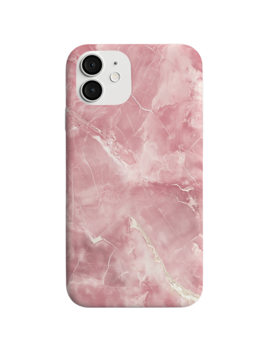 Blush Pink Marble Elegance Phone Case