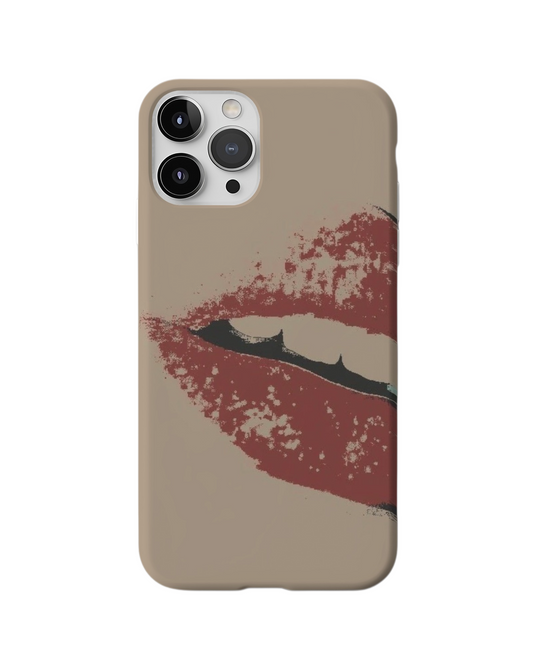 Bold Pop Art Lips Phone Case