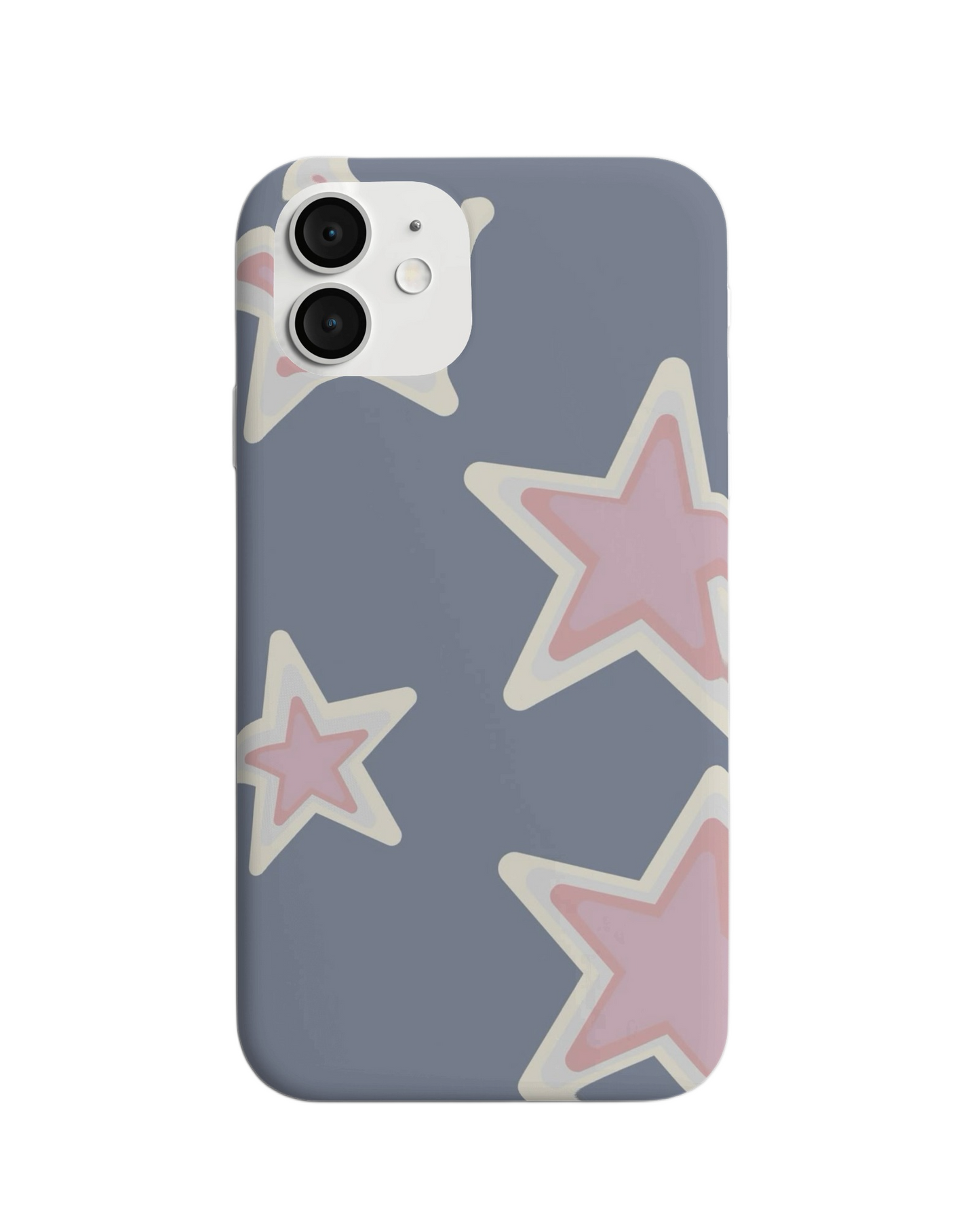 Pastel Star Pattern Phone Case – Dreamy Cosmic Design