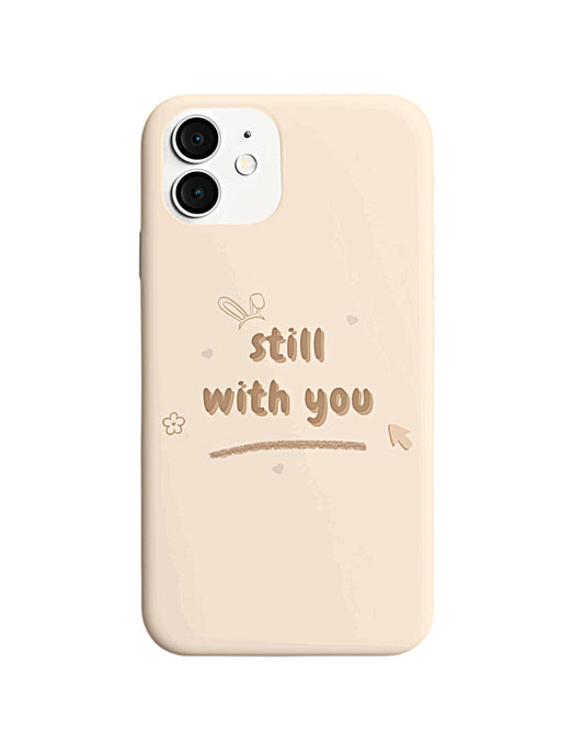 Still With You – Soft Beige Love Case