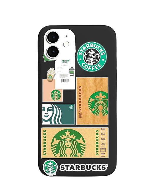 Coffee Vibes Aesthetic – Café Sticker Collage