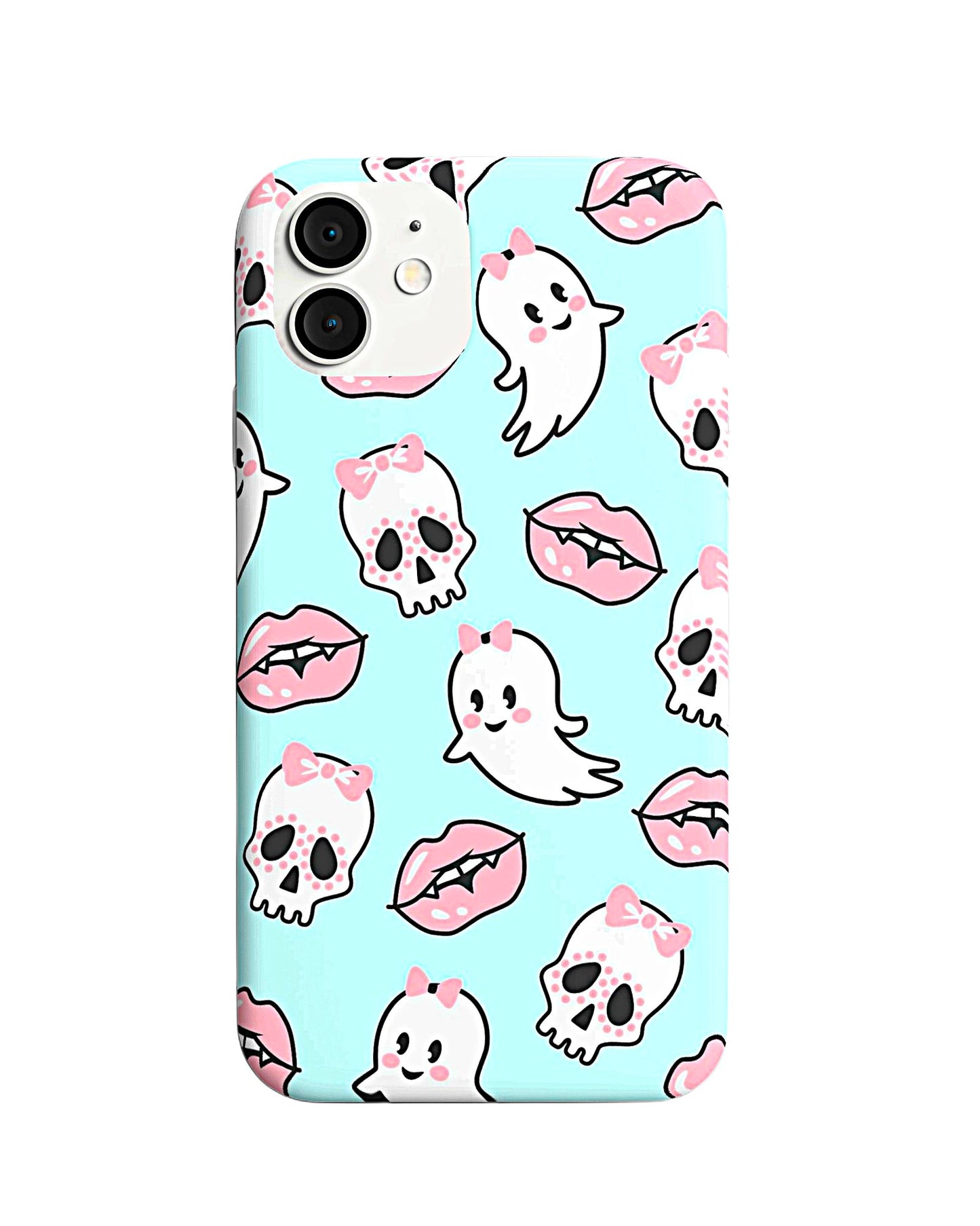Spooky Cute – Pastel Ghosts & Skulls