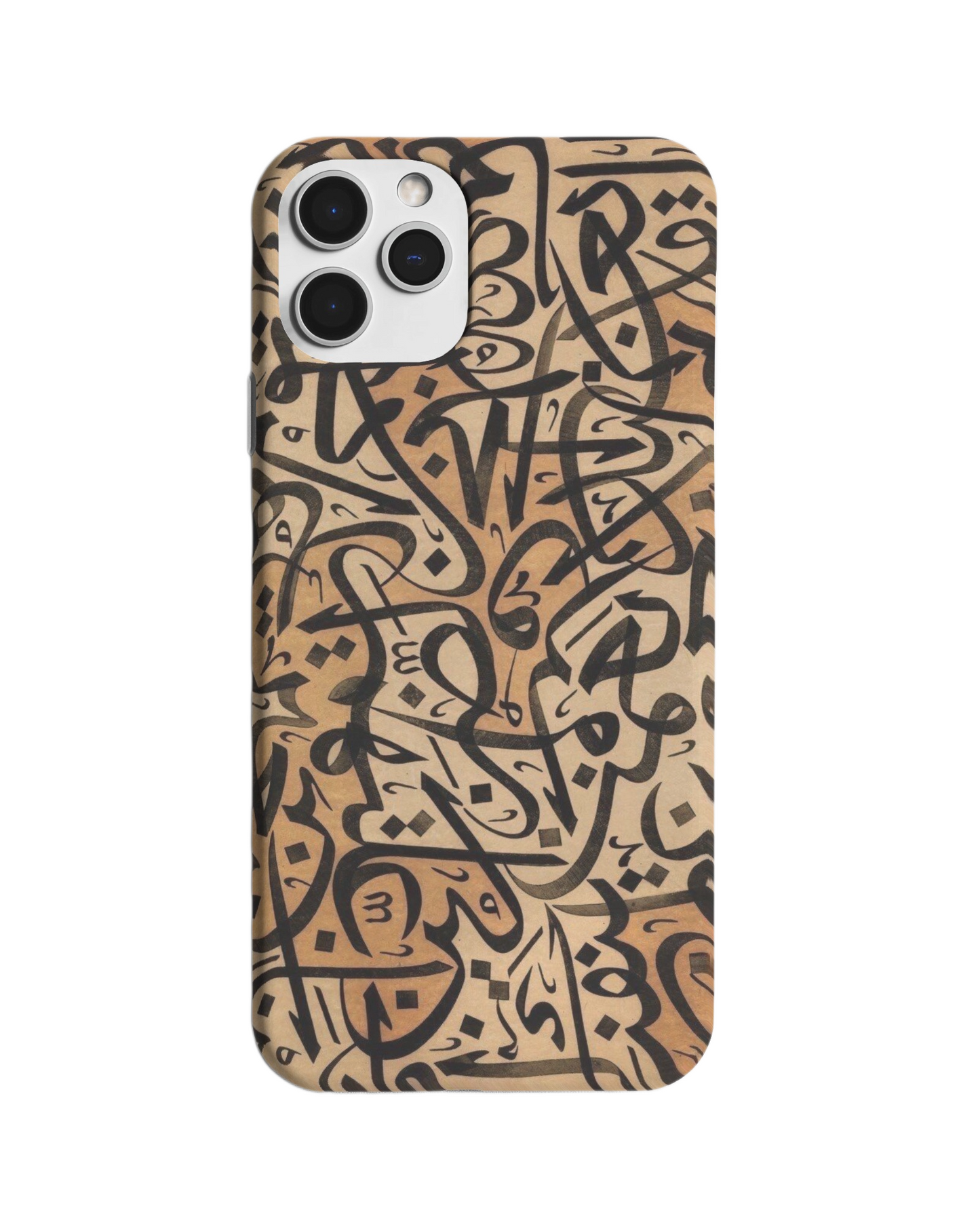 Mystic Calligraphy Flow – Abstract Ink Art Case