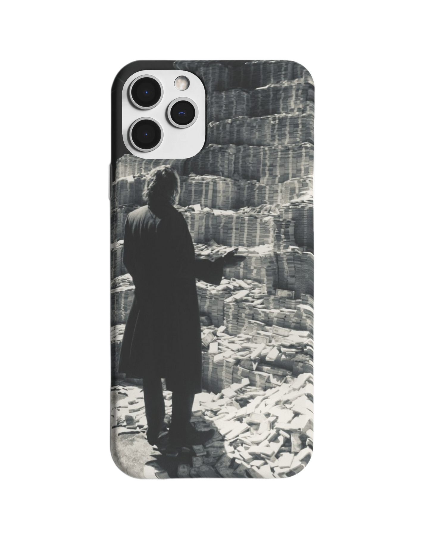 Monochrome Money Stacks Aesthetic – Power & Perspective Edition