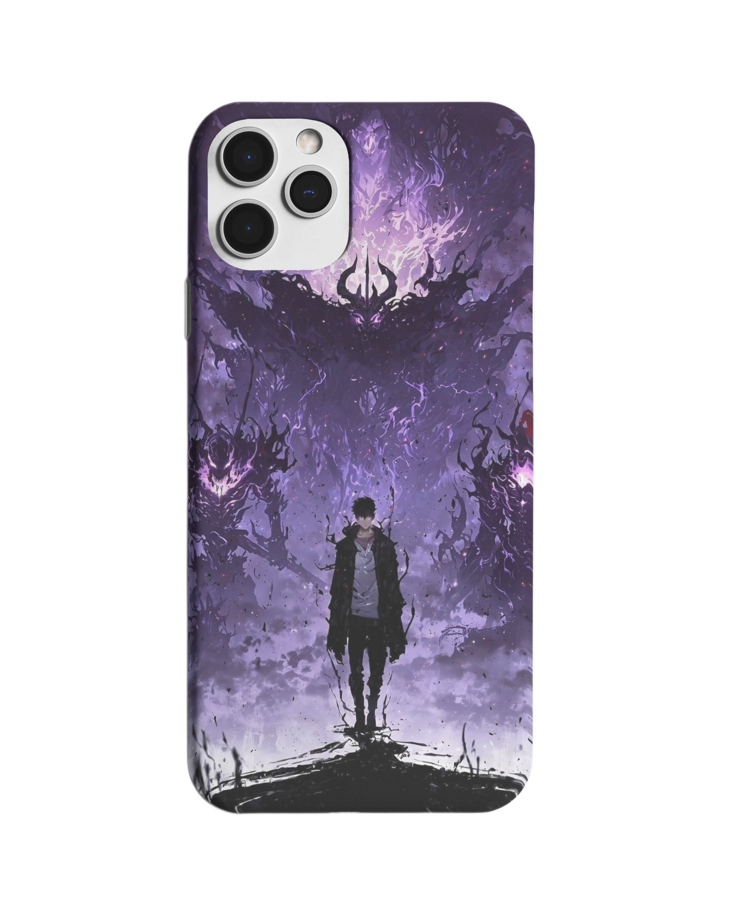 Shadowbound: Mystic Warrior Phone Case Design