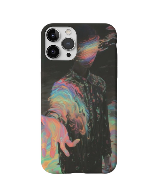 Cosmic Flow" Abstract Art Phone Case